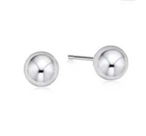 Sterling Silver - Classic Ball Studs