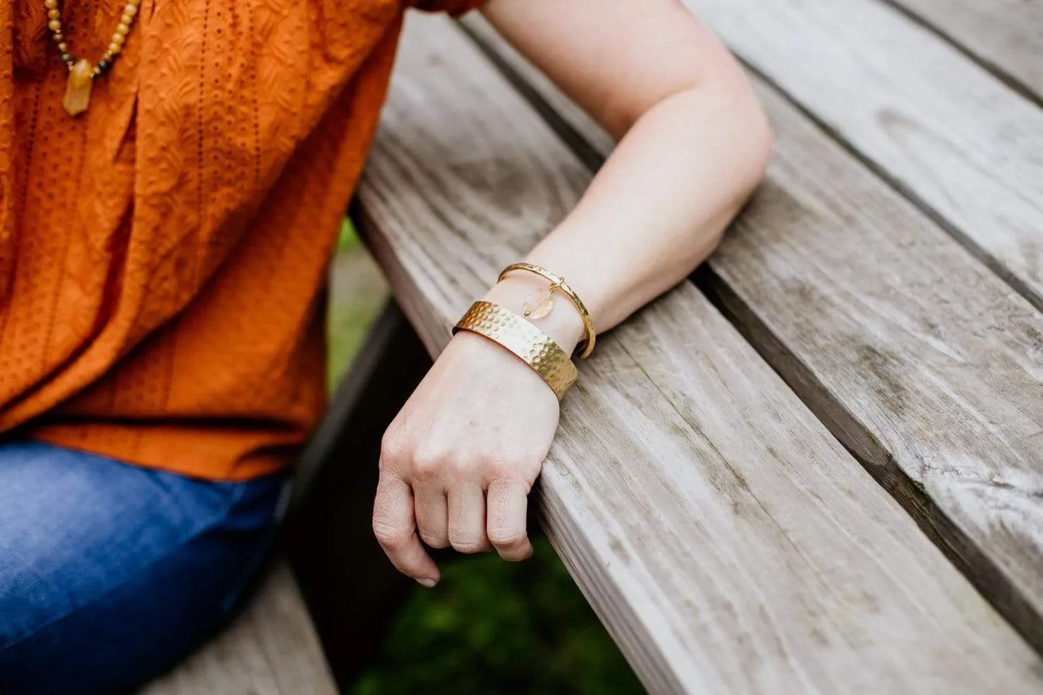 Stone of Sunlight Bangle