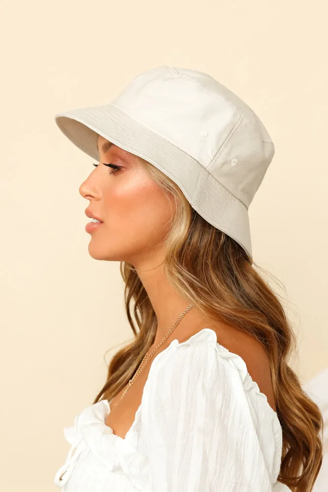 Sun Daze Bucket Hat Beige