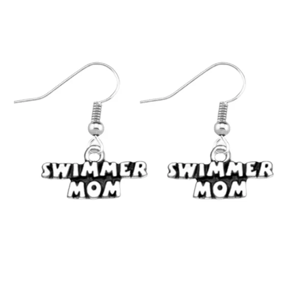 Swim Mom Earrings