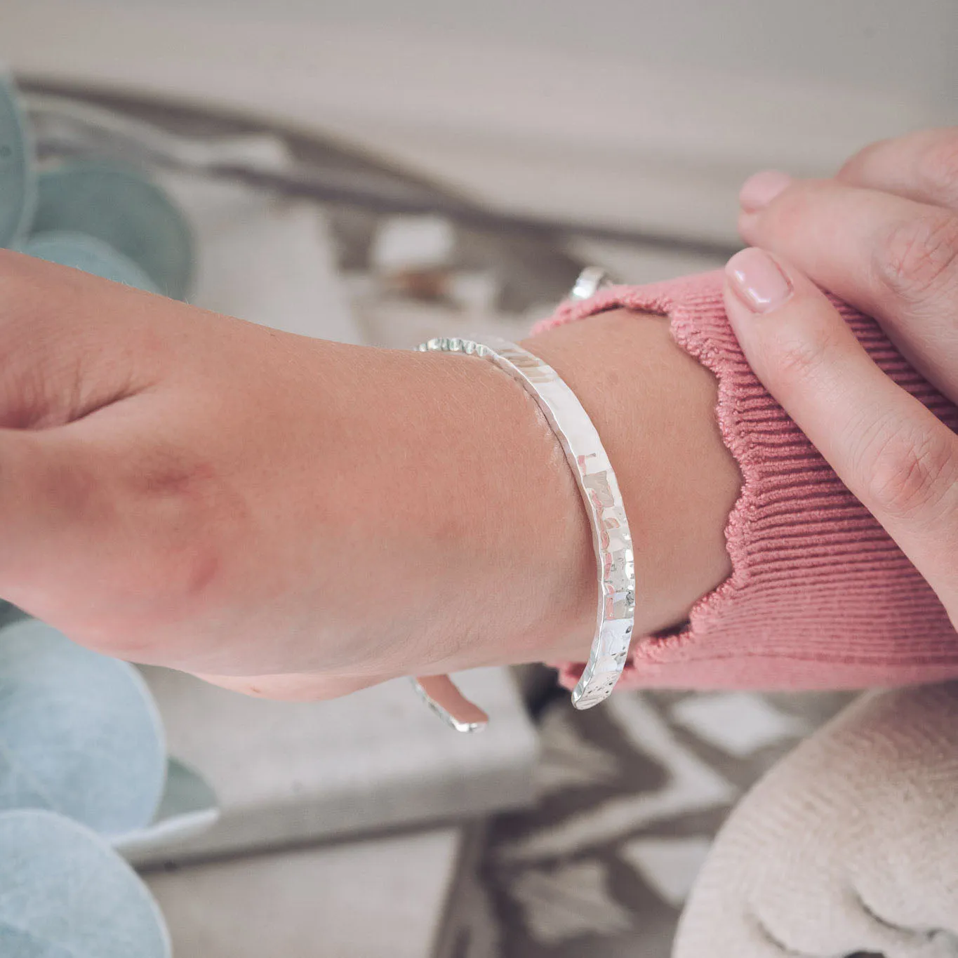 Tabby Silver Cuff