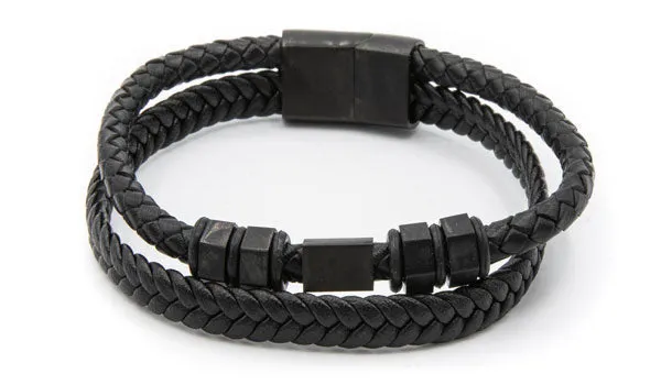 The Bolt Leather Bracelet