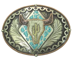 The "Buffalo Plains" Belt Buckle