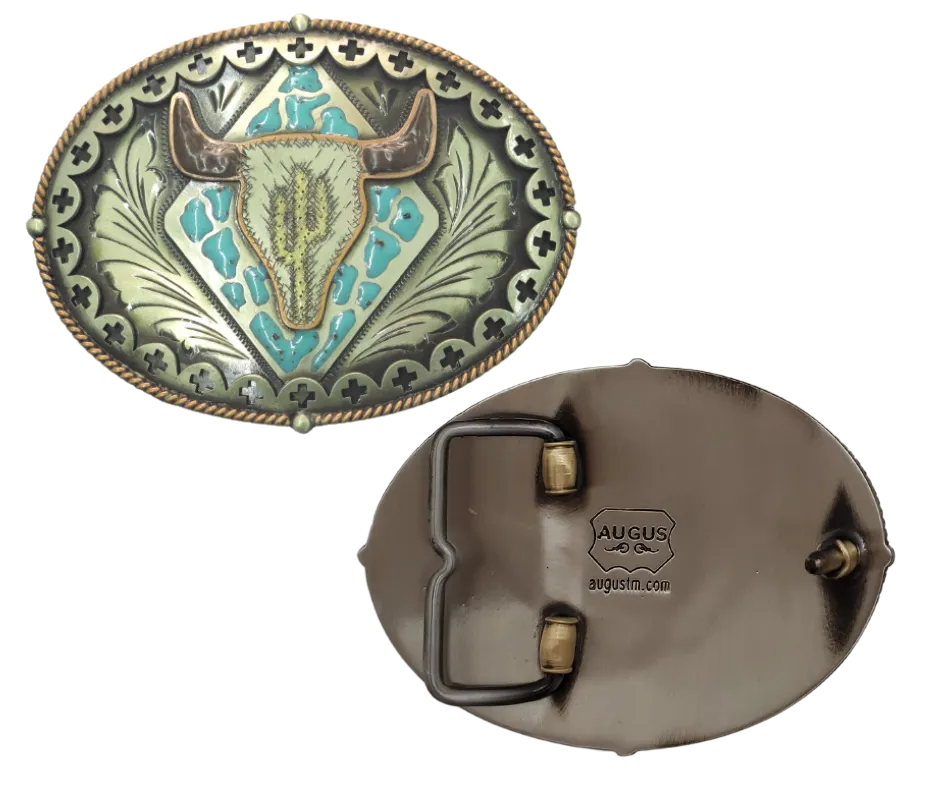 The "Buffalo Plains" Belt Buckle