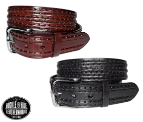 The "El Paso" Casual Leather Belt   LOW STOCK