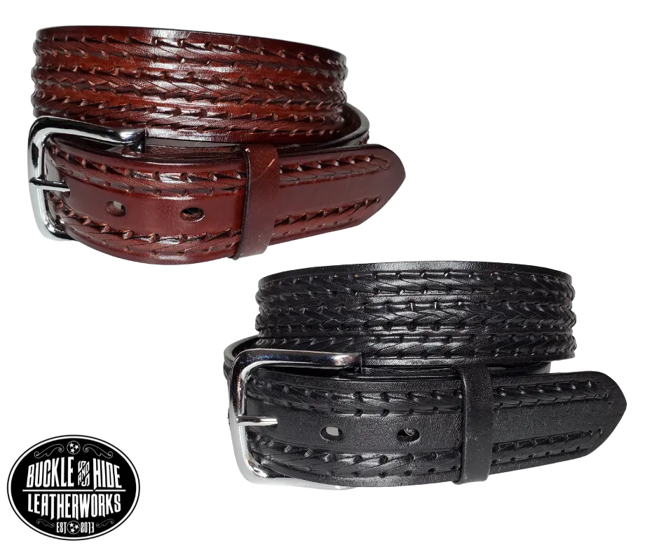 The "El Paso" Casual Leather Belt   LOW STOCK