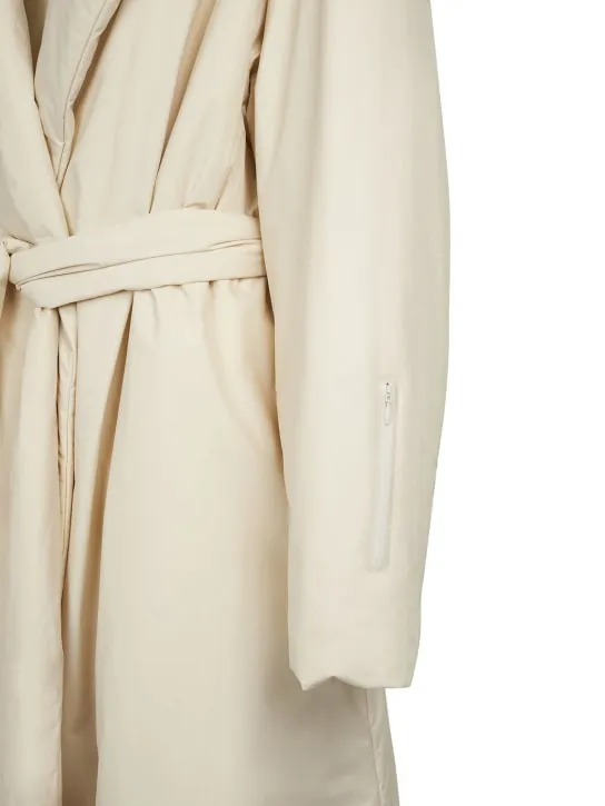 The Row   Francine long belted down jacket 