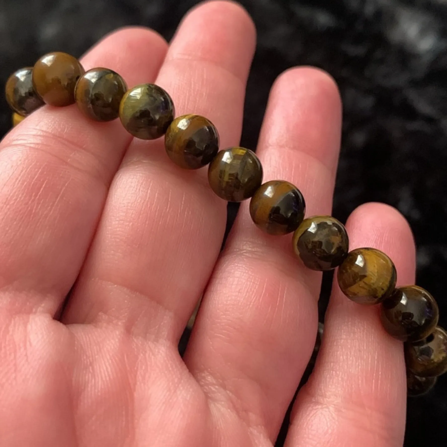 Tigers Eye Beaded Bracelet