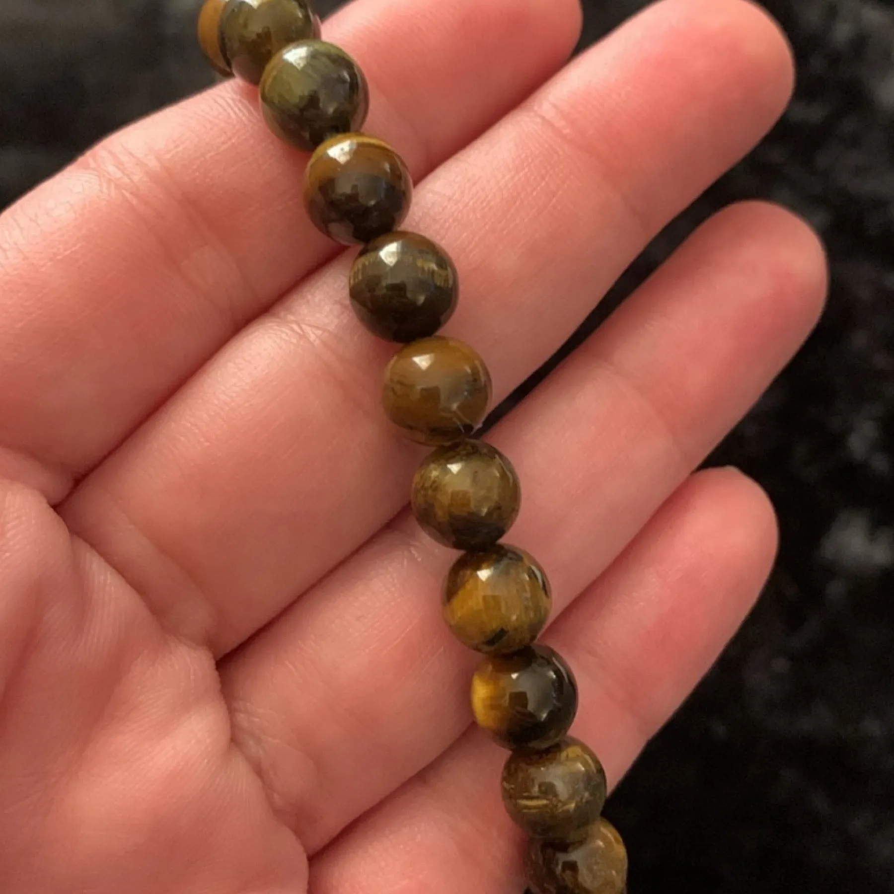 Tigers Eye Beaded Bracelet