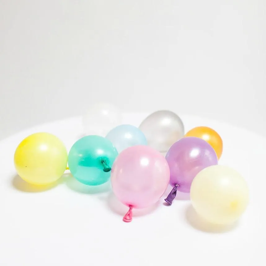 Tiny 5" Balloons - Coral (5 Pack)