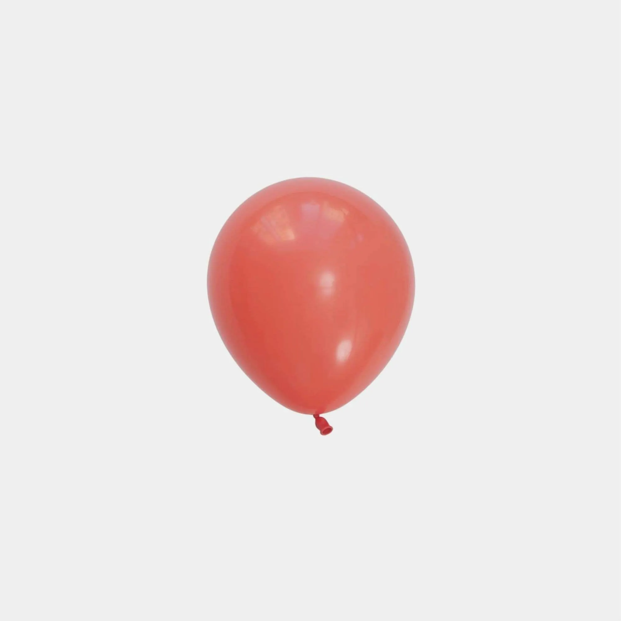 Tiny 5" Balloons - Coral (5 Pack)