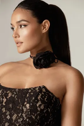 Tori Rose Duchess Choker (Black)