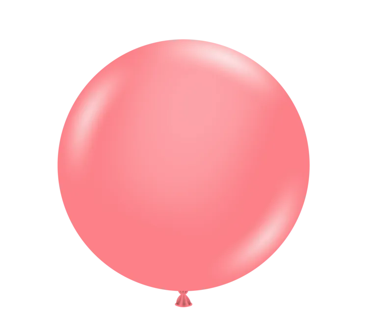 Tuftex 5in Coral Latex Balloons 50ct