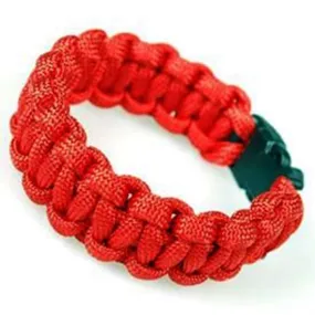 UNBRANDED PARACORD BRACELET- RED