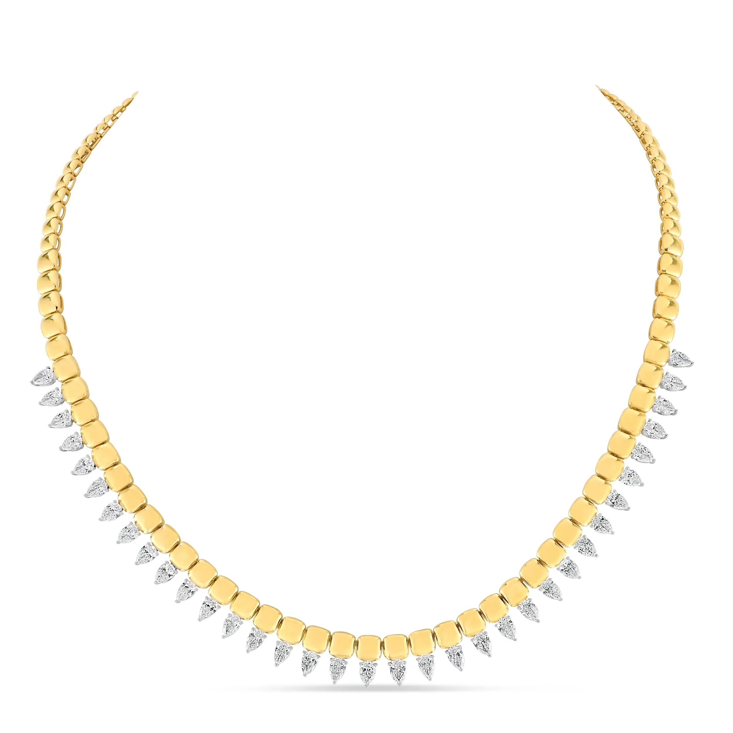 Uneek Necklace 18K White Gold, 18K Yellow Gold NK2244