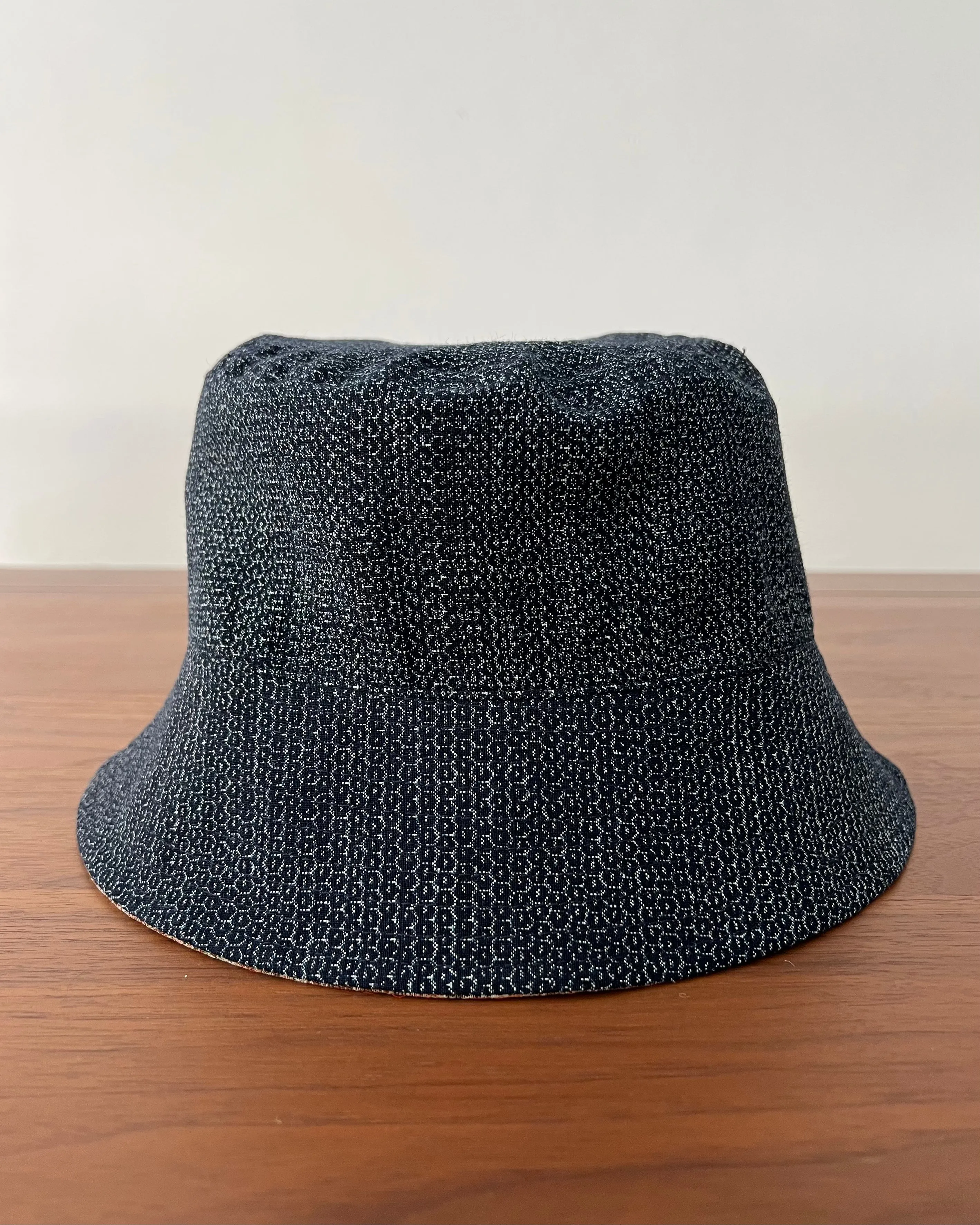 UPCYCLED KIMONO BUCKET HAT・MURA 村