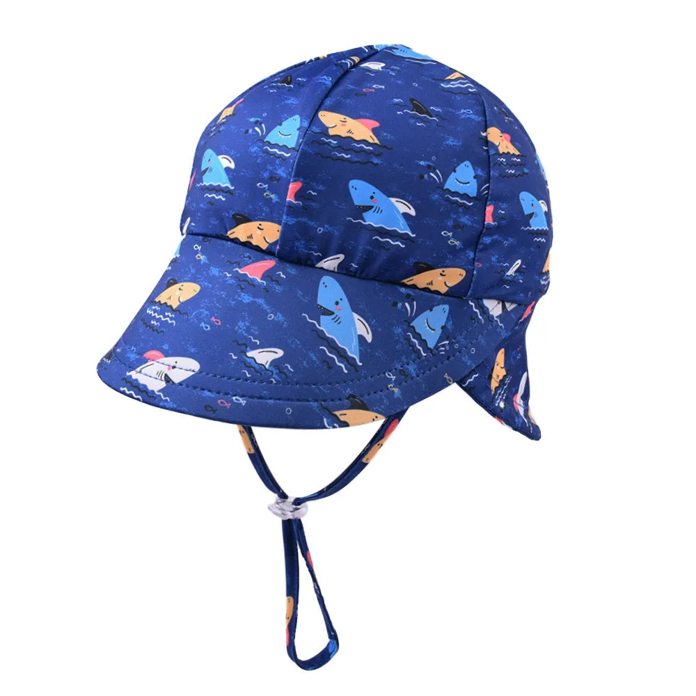 UPF 30  Shark Kids Bucket Hat