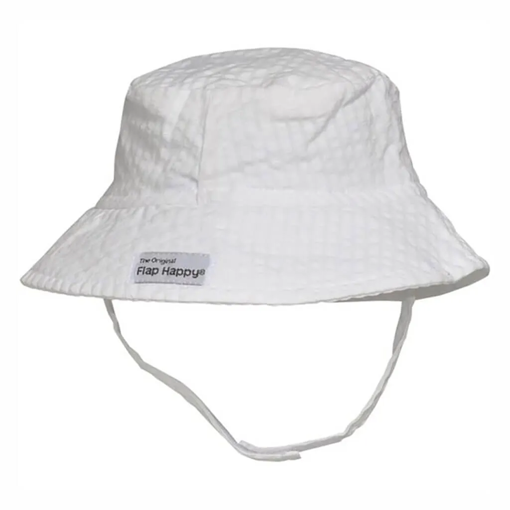 UPF 50  Bucket Hat with Neck Strap