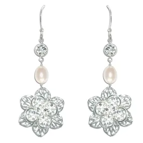 Viola Vintage Bridal Earrings