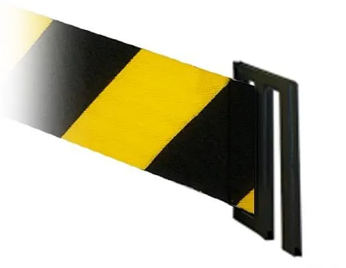 WallPro 750 Wall Mounted 55' - 75' Belt Barrier for Crowd Control