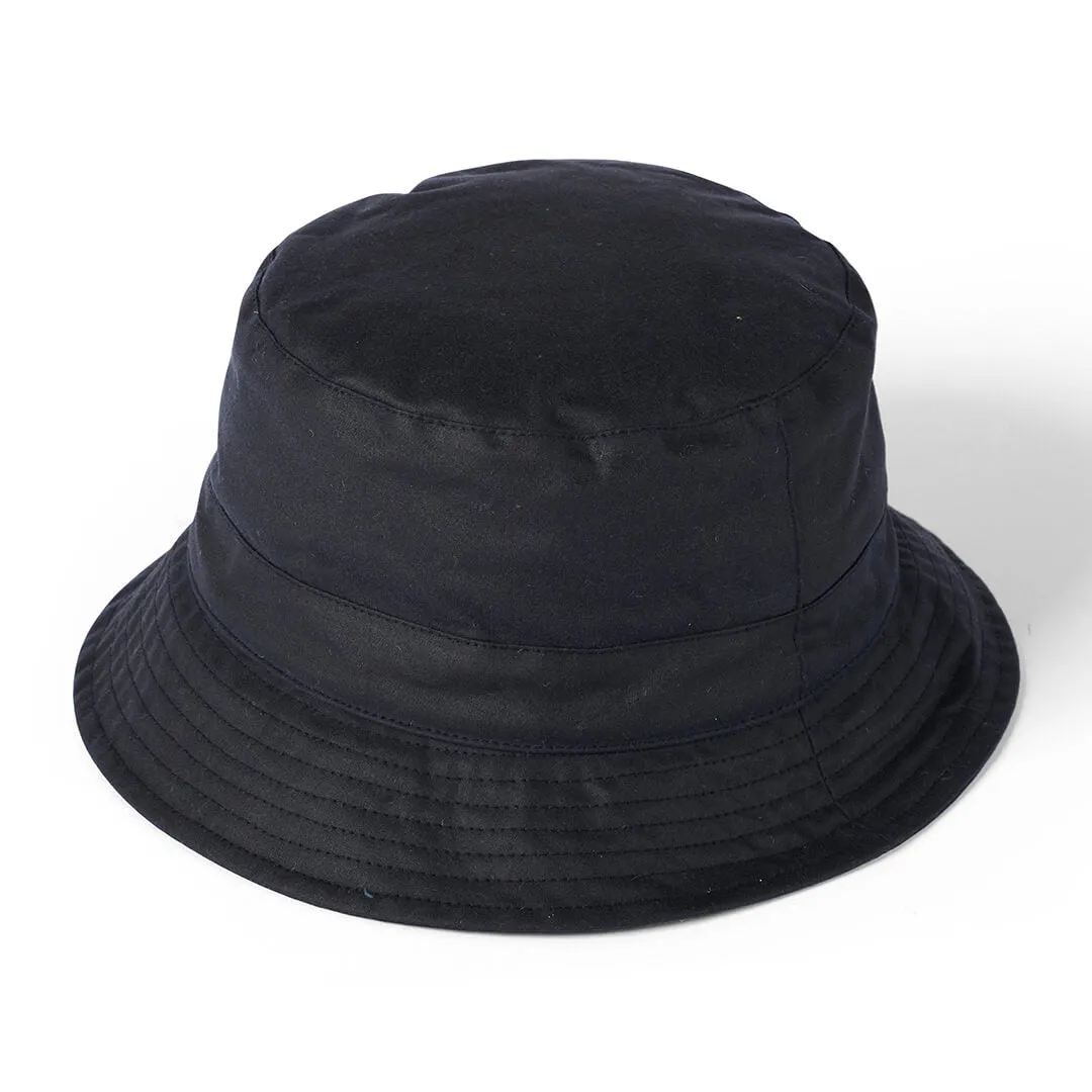 Wax Bucket Hat - Navy by Failsworth