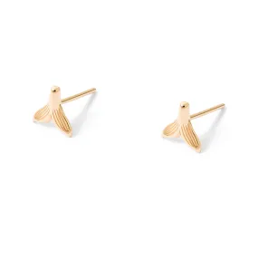 Whale Stud Earrings