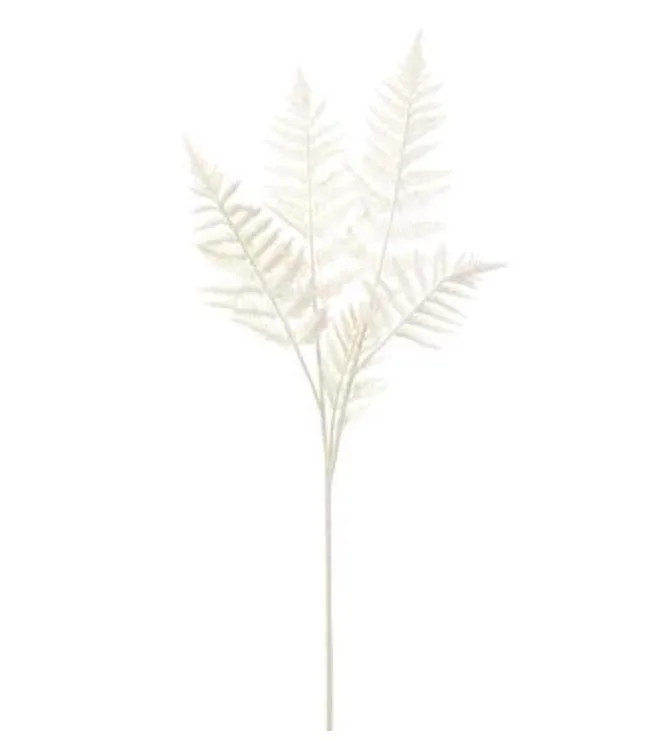 White Fern Spray - 38"