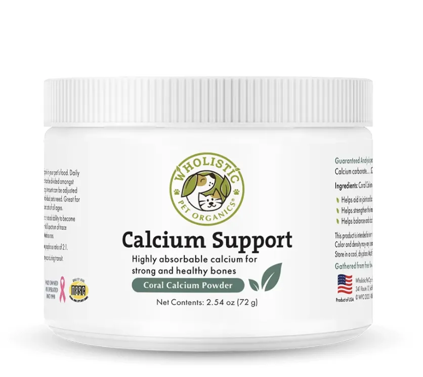 Wholistic Pet Sea Coral Calcium 2.5oz