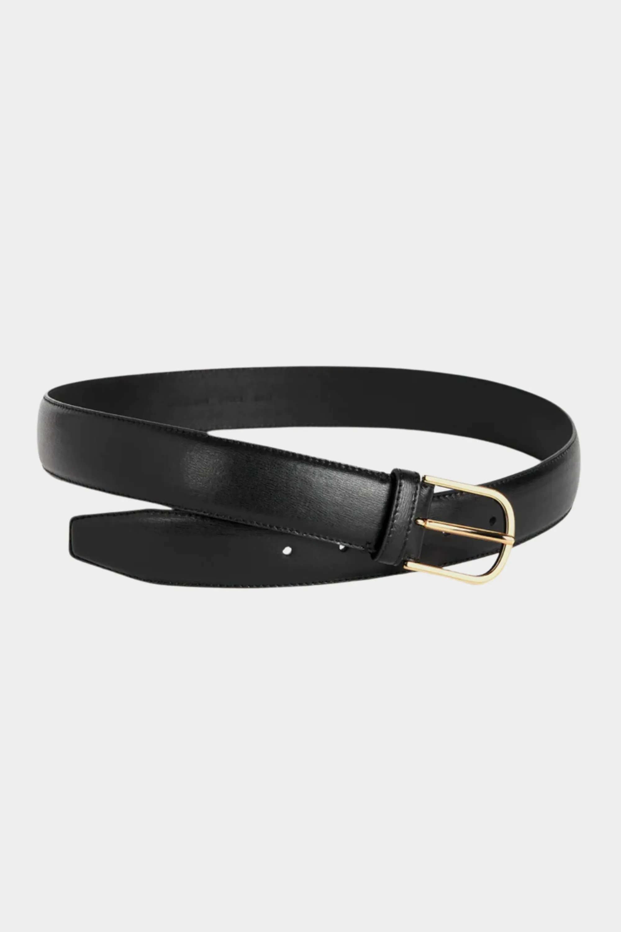 Wide Trouser Belt, Black