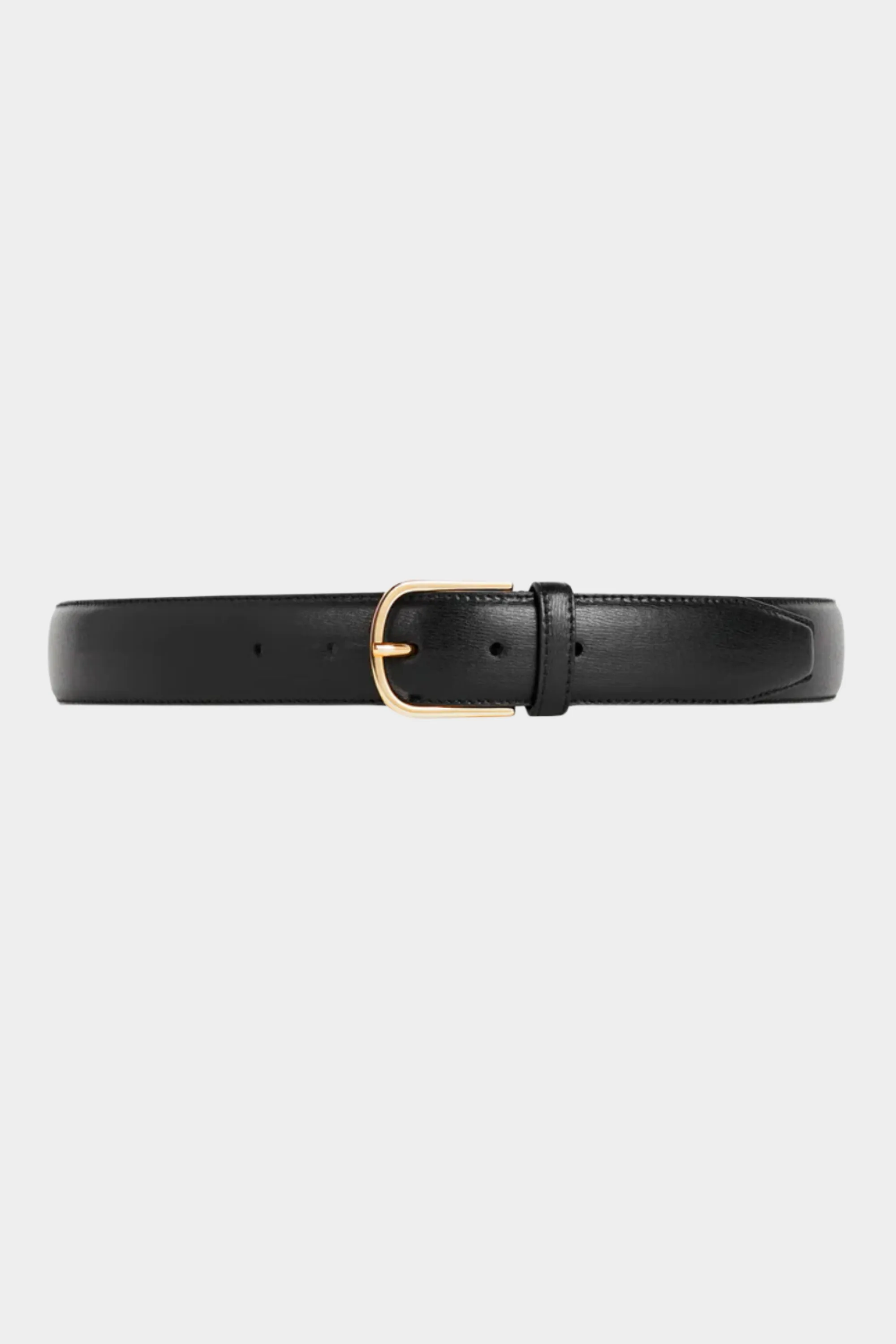 Wide Trouser Belt, Black