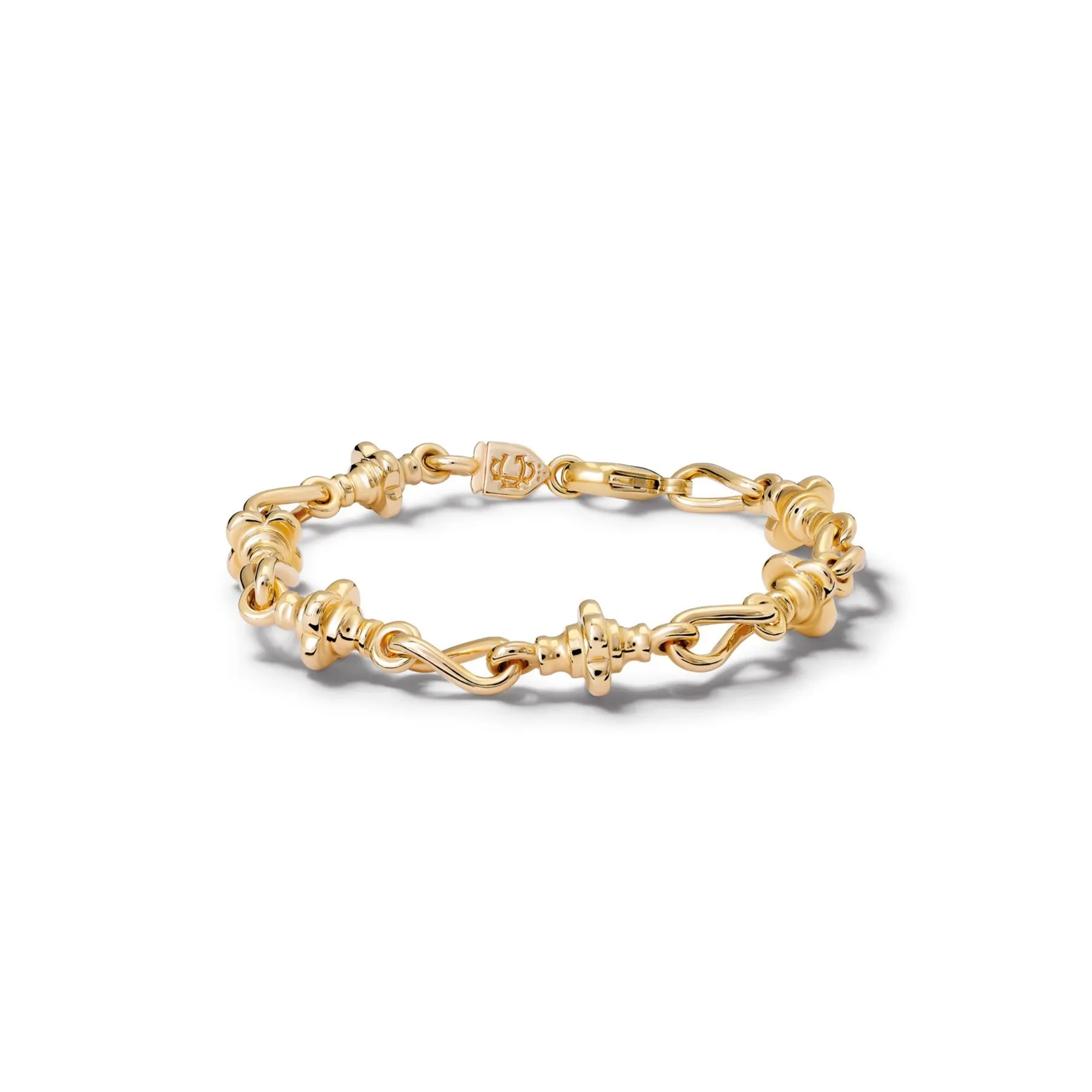 William & Mary Bracelet Yellow Gold