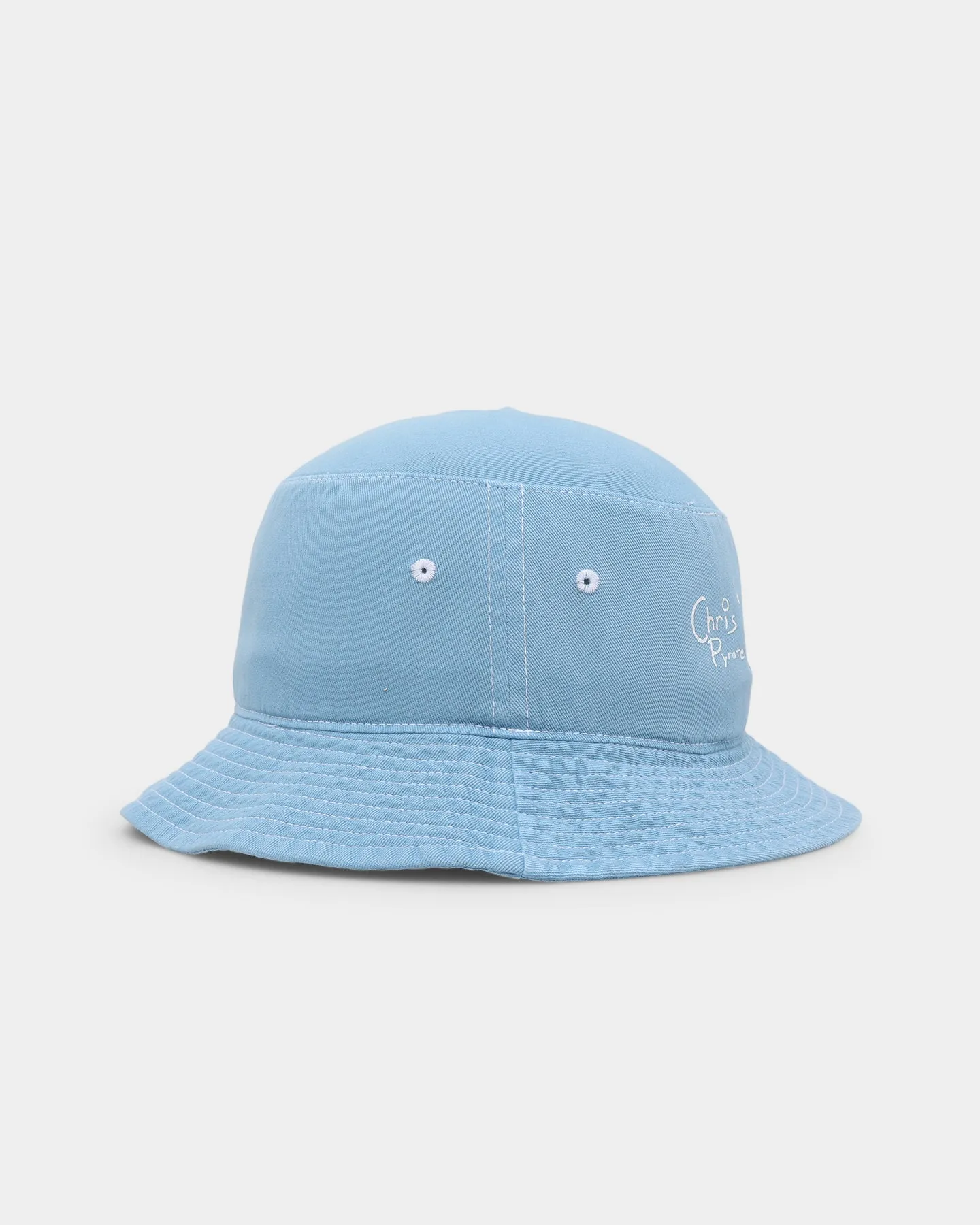 X-Large X Chris Pyrate Bucket Hat Light Blue