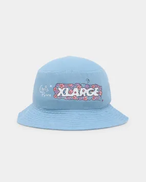 X-Large X Chris Pyrate Bucket Hat Light Blue